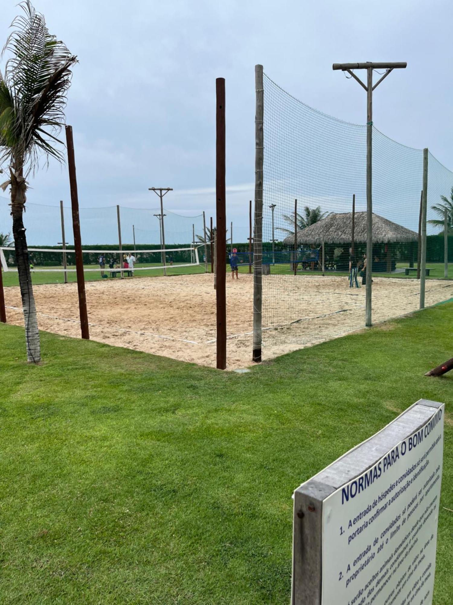 אקווירז Beach Living - Apt Com 2 Quartos - Pe Na Areia מראה חיצוני תמונה