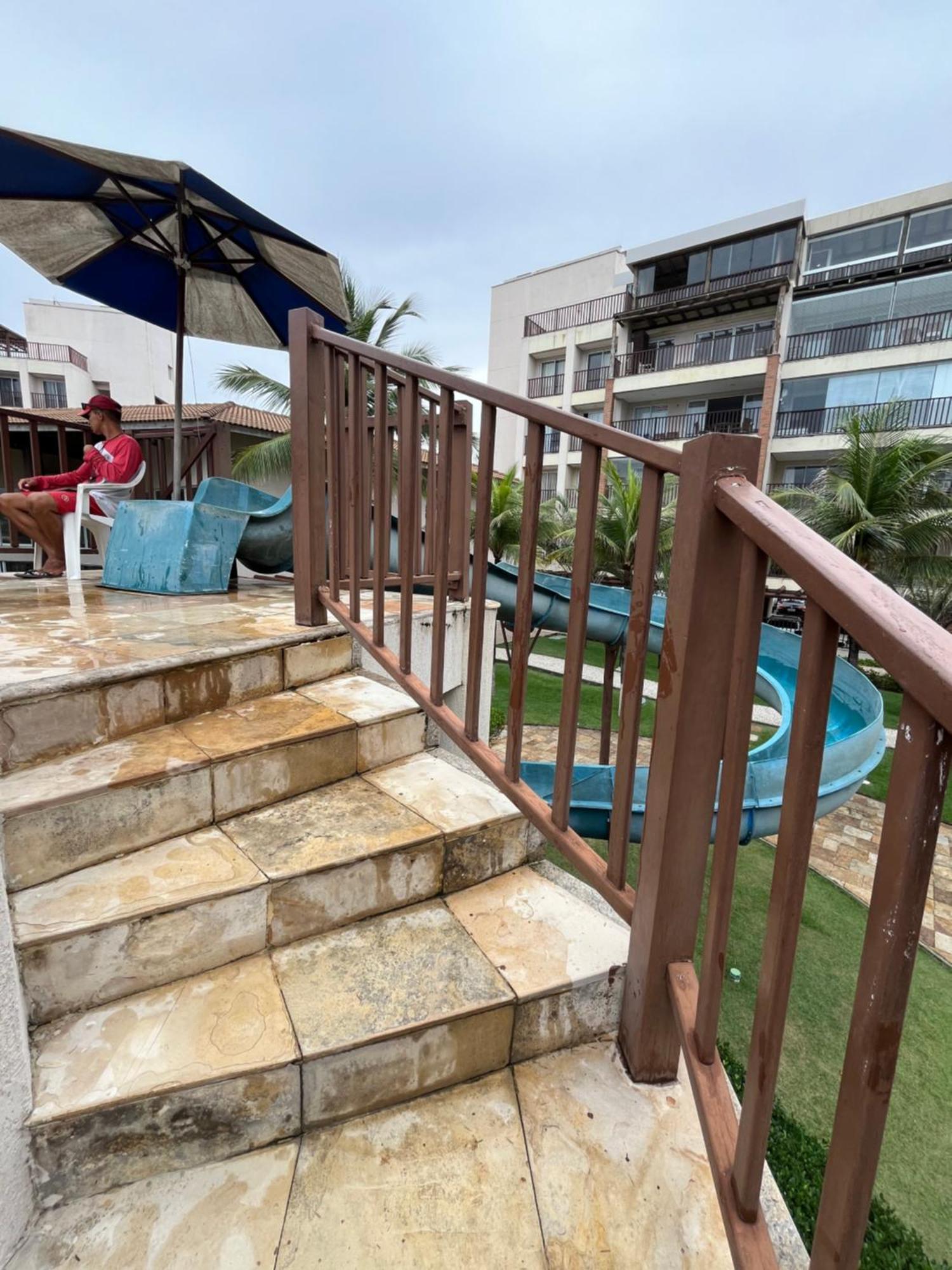 אקווירז Beach Living - Apt Com 2 Quartos - Pe Na Areia מראה חיצוני תמונה