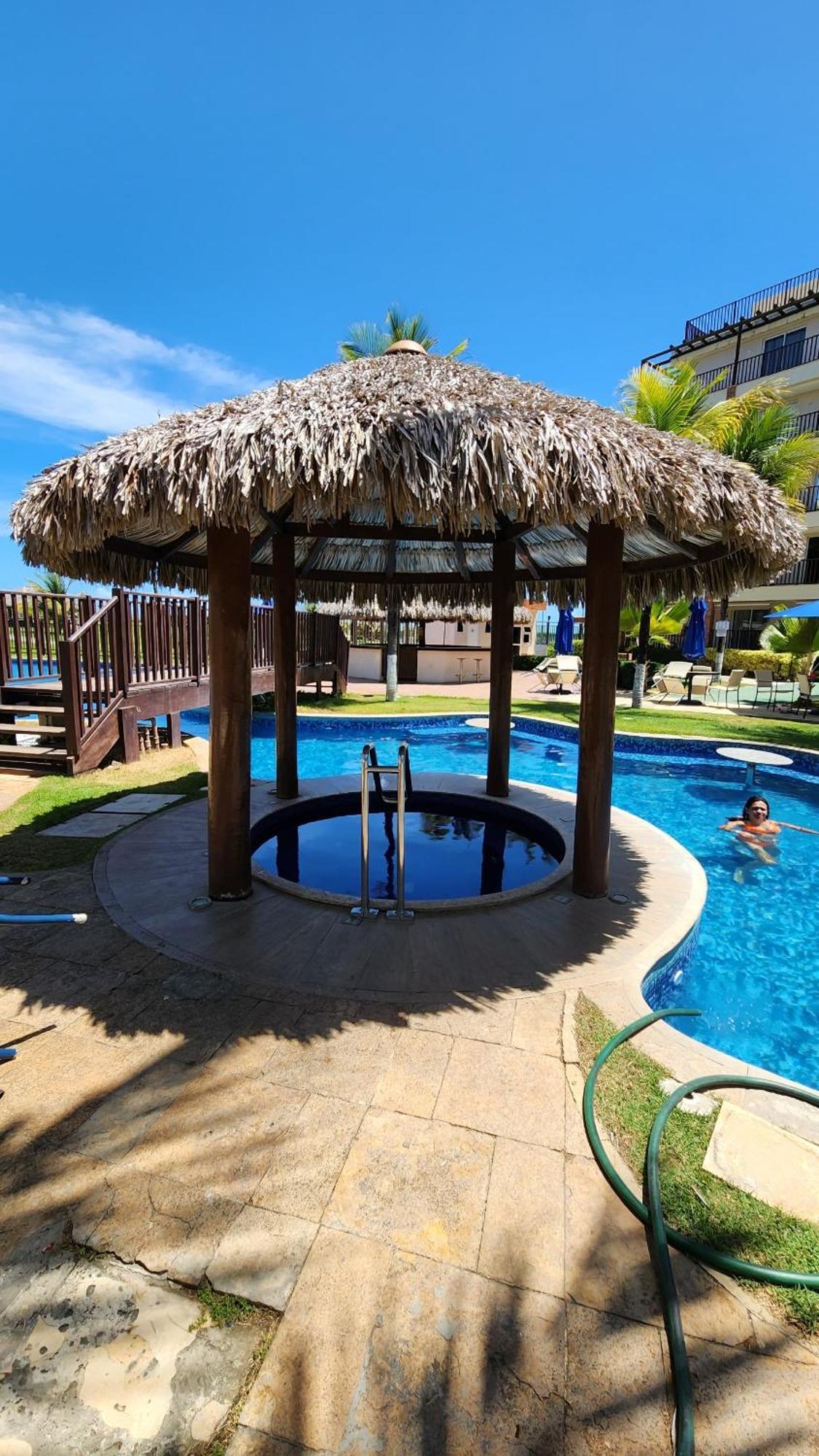 אקווירז Beach Living - Apt Com 2 Quartos - Pe Na Areia מראה חיצוני תמונה