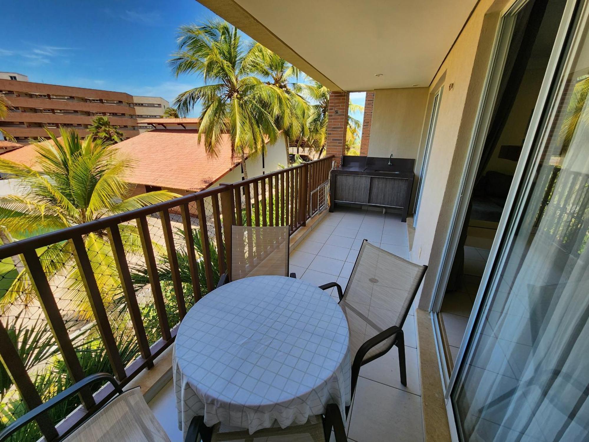אקווירז Beach Living - Apt Com 2 Quartos - Pe Na Areia מראה חיצוני תמונה