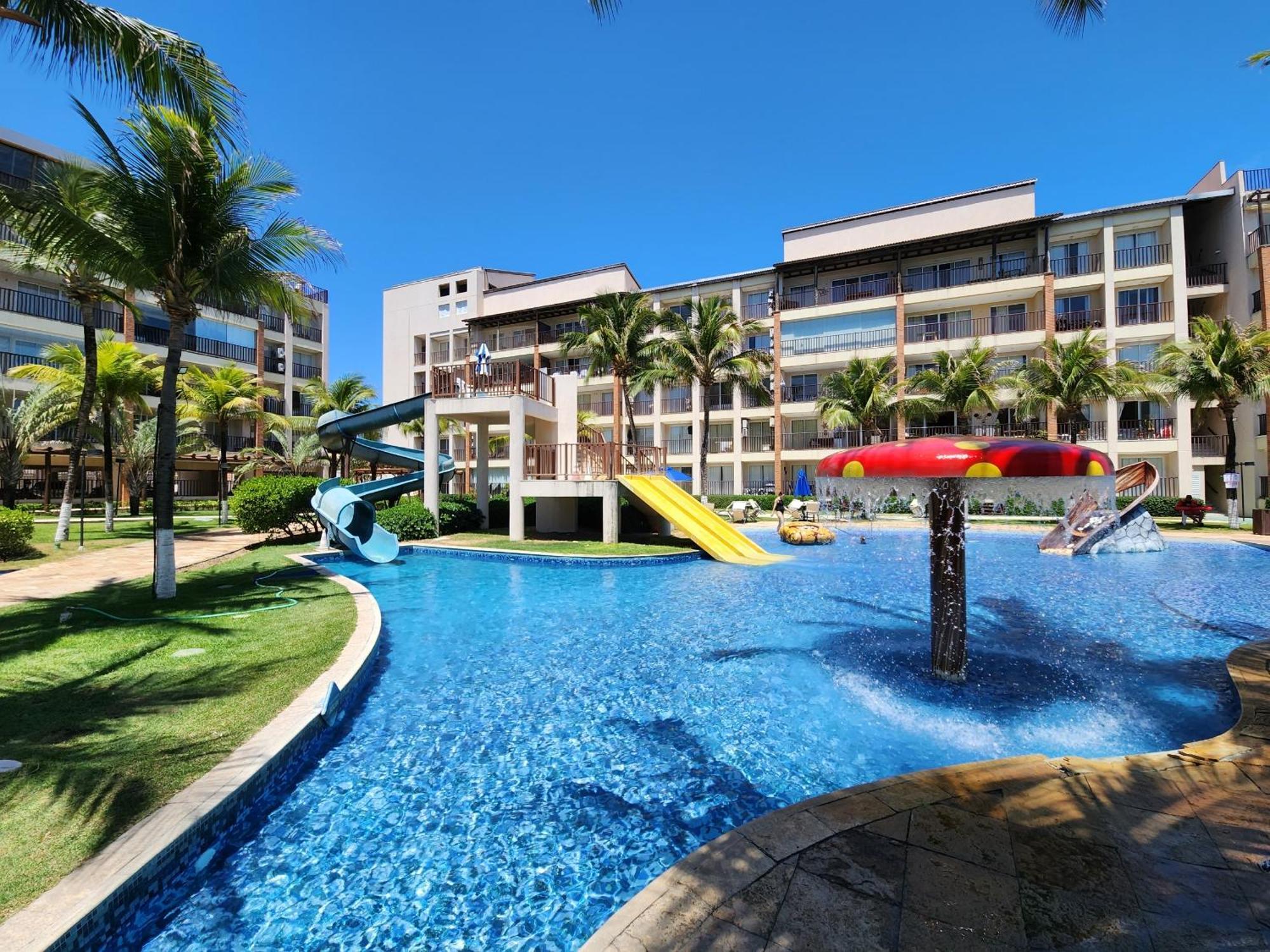 אקווירז Beach Living - Apt Com 2 Quartos - Pe Na Areia מראה חיצוני תמונה