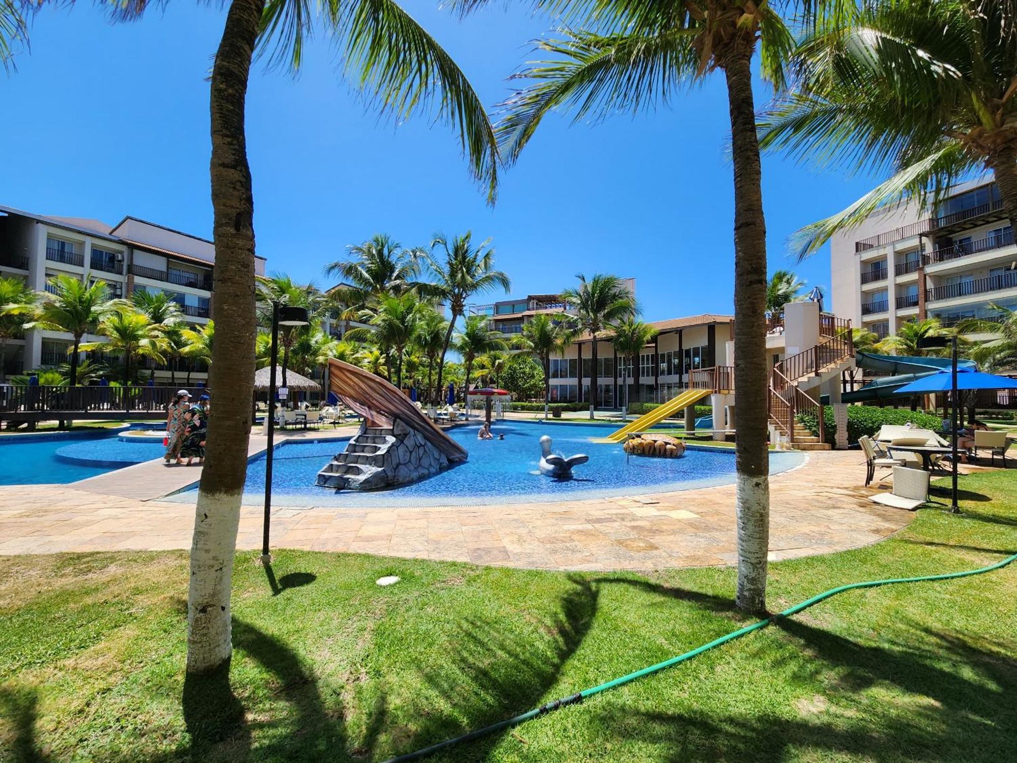 אקווירז Beach Living - Apt Com 2 Quartos - Pe Na Areia מראה חיצוני תמונה